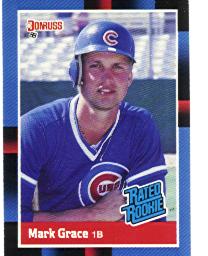 1988 Donruss Baseball Cards    040      Mark Grace RC